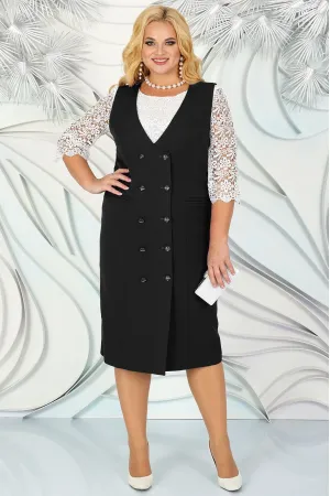 Платье Ninele 7443 Черный