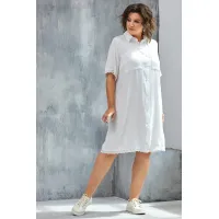 Платье Begimoda 1032 молочный