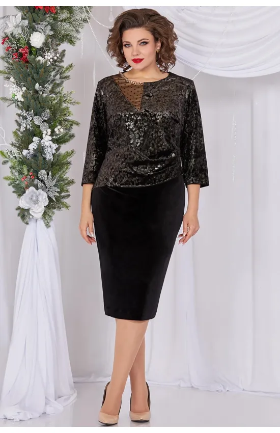 Платье Mira Fashion 5508 черный