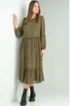 Платье Rishelie 874 хаки new