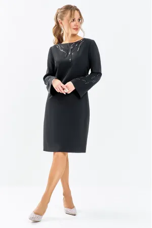 Платье Euromoda 658 чёрный