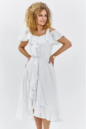 Платье Euromoda 709 белый