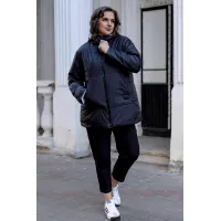 Куртка Andina City 7009 черный/белый