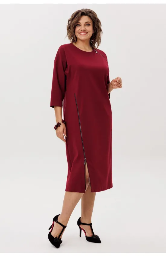 Платье Anelli 58 Гранатовый закат