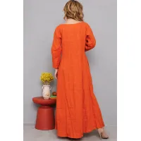 Платье Амулет 9908 апельсин 170