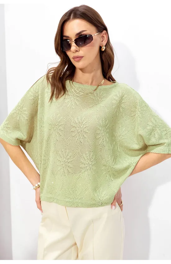 Кофта Люше 4353 салатовый