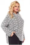 Кофта Lakona 11651 черно-белый Кофта Lakona 11651 черно-белый