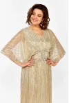 Платье Mira Fashion 5616 золото