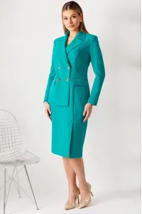 Платье Мода-Юрс 26-2967 бирюза