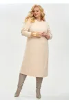 Платье Your Size 2262/164 Бежевый