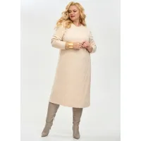 Платье Your Size 2262/164 Бежевый