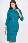 Платье Bazalini 4961 бирюза