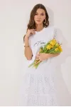 Платье Люше 4072 белый