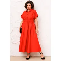Платье Agatti 5293-1 коралл