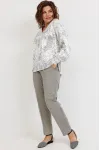 Блузка Begimoda 4142 круги на белом Блузка Begimoda 4142 круги на белом
