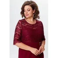 Платье Solomea Lux 503-3 бордо