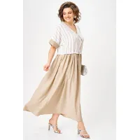 Платье Michel Chic 2181 бежевый