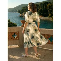 Платье Лилиана 1536 оливка