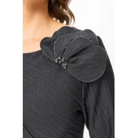 Платье Кокетка И К 1523 серый