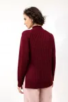 Кофта Romgil рв0094-ше5 бордовый