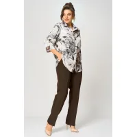 Брюки Белэльстиль 609-323 темно-коричневый