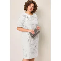 Платье Volna 1354 молочно-белый