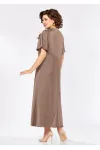 Платье Mira Fashion 5613 бежевый