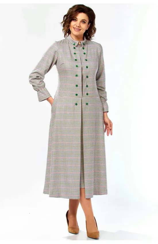 Платье Celentano 5082 клетка