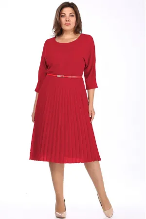 Платье Lady Style Classic 2685 Красные тона