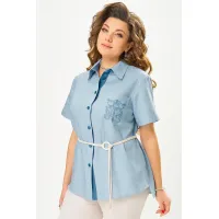 Блузка Fita 20462 Загорка небесный