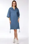 Платье Lady Style Classic 2762 синие тона