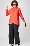 Блузка Eva Grant 7319 оранжевый