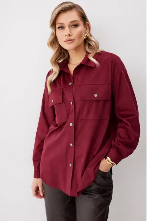 Блузка Kaloris 2252 бордо