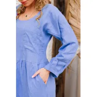 Платье Амулет 9922 голубой 164