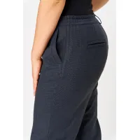 Брюки Белэльстиль 610-327 сине-серая клеточка