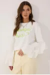 Кофта Люше 4061 молоко