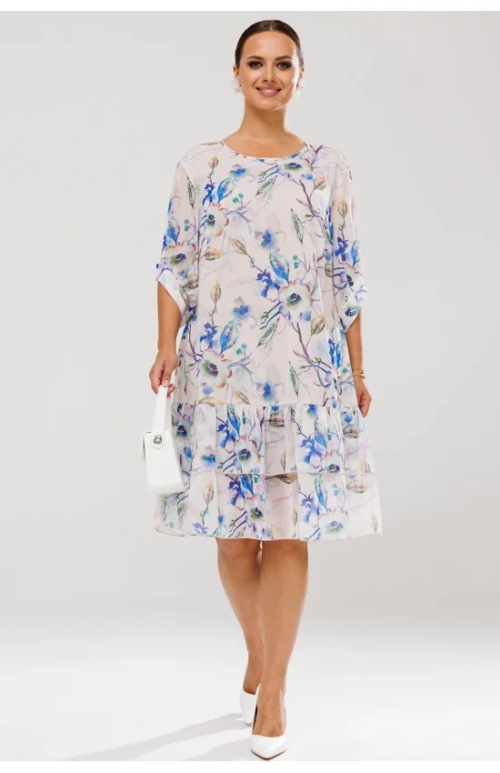 Платье Мублиз 114 цветы