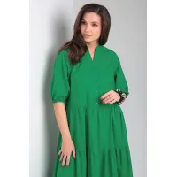 Платье Andina City 8029-3 зелёный