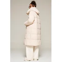 Пальто Beautiful & Free 8016 молочный