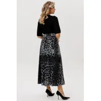Платье Faufilure С947 Серый леопард