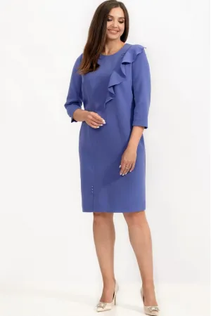 Платье Angelina синий фиолет