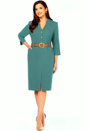 Платье Bagira 1043 бирюзовый