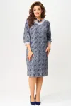 Платье Fita 5091 Роксана серо-синий Платье Fita 5091 Роксана серо-синий