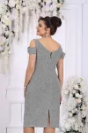 Платье Ninele 6103 Серебро Платье Ninele 6103 Серебро