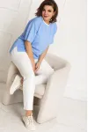 Блузка Begimoda 4086 голубой