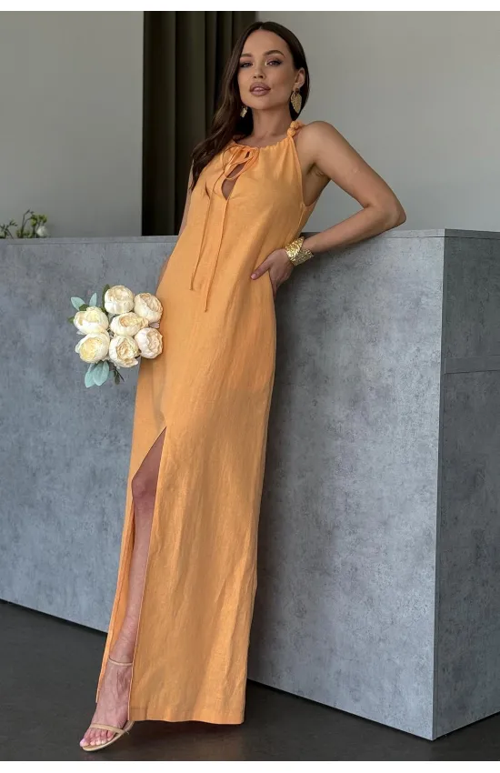 Платье Dilanavip 2032 оранжевый