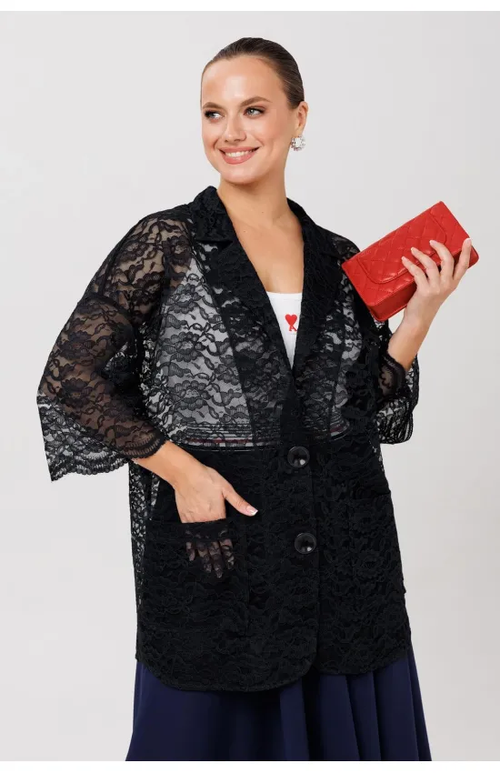 Пиджак Anastasia 1006-1 чёрный