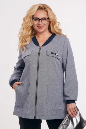 Пиджак Тэнси 406 джинсовый рубчик