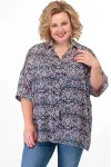 Блузка Anelli 706 беж-синий