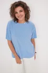 Блузка Begimoda 4128 голубой
